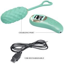 Comprar PRETTY LOVE - VIVIAN HUEVO VIBRADOR CONTROL REMOTO VERDE al mejor precio - Envíos Discretos