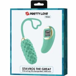 Comprar PRETTY LOVE - VIVIAN HUEVO VIBRADOR CONTROL REMOTO VERDE al mejor precio - Envíos Discretos