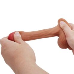 Comprar PRETTY LOVE - WARNELL DILDO ULTRA REALÍSTICO Y ELÁSTICO 9.5 CM MULATO al mejor precio - Envíos Discretos