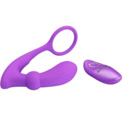 Comprar PRETTY LOVE - WARREN ANILLO & VIBRADOR ANAL VIOLETA al mejor precio - Envíos Discretos