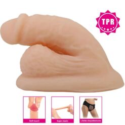 Comprar PRETTY LOVE - WILDON DILDO ULTRA REALÍSTICO Y ELÁSTICO 10 CM NATURAL al mejor precio - Envíos Discretos
