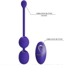 Comprar PRETTY LOVE - WILLIE YOUTH BOLAS CONTROL REMOTO & VIBRACIÓN VIOLETA al mejor precio - Envíos Discretos