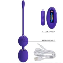 Comprar PRETTY LOVE - WILLIE YOUTH BOLAS CONTROL REMOTO & VIBRACIÓN VIOLETA al mejor precio - Envíos Discretos
