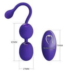 Comprar PRETTY LOVE - WILLIE YOUTH BOLAS CONTROL REMOTO & VIBRACIÓN VIOLETA al mejor precio - Envíos Discretos