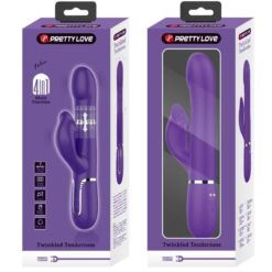 Comprar PRETTY LOVE - ZALIN VIBRADOR RABBIT PERLAS 4 EN 1 MORADO al mejor precio - Envíos Discretos