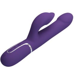 Comprar PRETTY LOVE - ZALIN VIBRADOR RABBIT PERLAS 4 EN 1 MORADO al mejor precio - Envíos Discretos