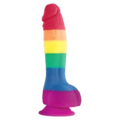 Comprar PRIDE - DILDO BANDERA LGBT 15 CM al mejor precio - Envíos Discretos