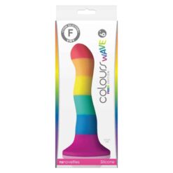 Comprar PRIDE - DILDO WAVE BANDERA LGBT 17 CM al mejor precio - Envíos Discretos