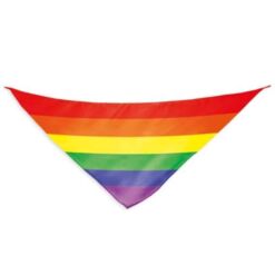 Comprar PRIDE - PAÑUELO ALGODÓN TRIANGULAR BANDERA ARCOÍRIS al mejor precio - Envíos Discretos