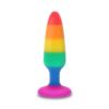 Comprar PRIDE - PLUG TWINK BANDERA LGBT 8,5 CM al mejor precio - Envíos Discretos