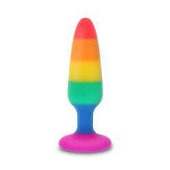 Comprar PRIDE - PLUG TWINK BANDERA LGBT 8,5 CM al mejor precio - Envíos Discretos
