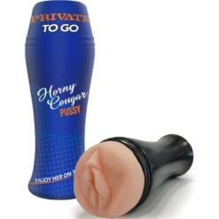 Comprar PRIVATE - MASTURBADOR HORNY COUGAR TO GO al mejor precio - Envíos Discretos