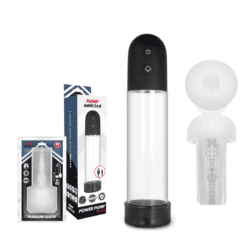 Comprar PUMP ADDICTED - BOMBA ERECCIÓN RX11 AUTOMÁTICA CON MASTURBADOR al mejor precio - Envíos Discretos