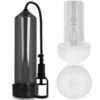 Comprar PUMP ADDICTED - BOMBA ERECCIÓN RX7 NEGRO CON MASTURBADOR al mejor precio - Envíos Discretos