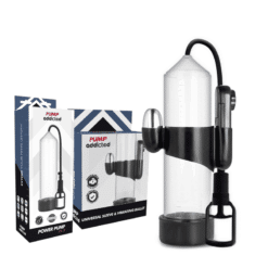Comprar PUMP ADDICTED - BOMBA ERECCIÓN RX7 TRANSPARENTE CON VIBRADOR al mejor precio - Envíos Discretos
