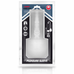 Comprar PUMP ADDICTED - PLEASURE SLEEVE SERIE MANUAL al mejor precio - Envíos Discretos
