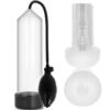 Comprar PUMP ADDICTED - RX3 BOMBA ERECCIÓN CLEAR CON MASTURBADOR al mejor precio - Envíos Discretos