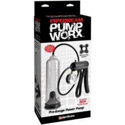 Comprar PUMP WORX - BOMBA DE POTENCIA PRO-GAUGE TRANSPARENTE al mejor precio - Envíos Discretos
