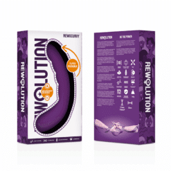 Comprar REWOLUTION - REWOCURVY VIBRADOR FLEXIBLE RECARGABLE al mejor precio - Envíos Discretos