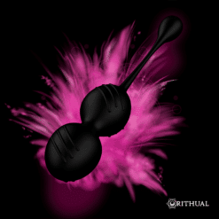 Comprar RITUAL NISHA BOLAS KEGEL RECARGABLES VIBRADORAS NEGRO al mejor precio - Envíos Discretos