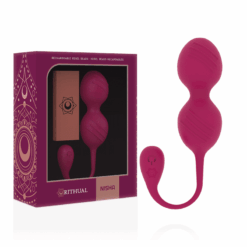 Comprar RITUAL NISHA BOLAS KEGEL RECARGABLES VIBRADORAS ORQUIDEA al mejor precio - Envíos Discretos