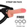 Comprar ROCKARMY - ARNÉS + LIQUID SILICONE DILDO PREMIUM KINGCOBRA 24 CM -O- 4.77 CM al mejor precio - Envíos Discretos