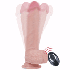Comprar ROCKARMY - ARNÉS + LIQUID SILICONE VIBRADOR CONTROL REMOTO PREMIUM APACHE 20.5 CM -O- 4.62 CM al mejor precio - Envíos Discretos