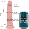 Comprar ROCKARMY - AVENGER DILDO REALÍSTICO LIQUID SILICONE 19 CM -O- 3.98 CM al mejor precio - Envíos Discretos