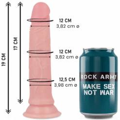 Comprar ROCKARMY - AVENGER DILDO REALÍSTICO LIQUID SILICONE 19 CM -O- 3.98 CM al mejor precio - Envíos Discretos