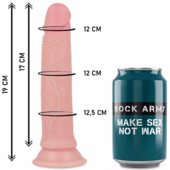 Comprar ROCKARMY - HARNESS + LIQUID SILICONE DILDO PREMIUM AVENGER 19 CM -O- 3.98 CM al mejor precio - Envíos Discretos