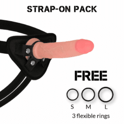 Comprar ROCKARMY - HARNESS + LIQUID SILICONE DILDO PREMIUM AVENGER 19 CM -O- 3.98 CM al mejor precio - Envíos Discretos