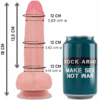 Comprar ROCKARMY - MUSTANG DILDO REALÍSTICO LIQUID SILICONE 18 CM -O- 4.14 CM al mejor precio - Envíos Discretos
