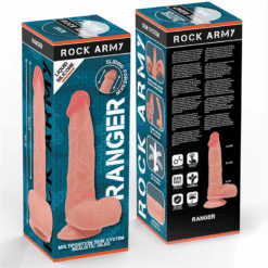 Comprar ROCKARMY - RANGER DILDO REALISTA DUAL DENSITY LIQUID SILICONE 22 CM -O- 3.6 CM al mejor precio - Envíos Discretos