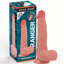 Comprar ROCKARMY - RANGER DILDO REALISTA DUAL DENSITY LIQUID SILICONE 22 CM -O- 3.6 CM al mejor precio - Envíos Discretos