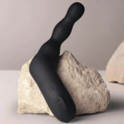 Comprar ROCKS- OFF - ADAPT VIBRADOR PROSTÁTICO Y ANAL NEGRO al mejor precio - Envíos Discretos