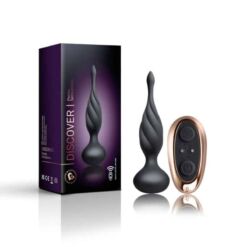 Comprar ROCKS-OFF - DISCOVER ESTIMULADOR ANAL - NEGRO al mejor precio - Envíos Discretos