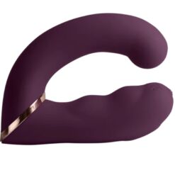 Comprar ROCKS- OFF - GEMINI VIBRADOR DUAL PUNTO G Y ESTIMULADOR CLÍTORIS MORADO al mejor precio - Envíos Discretos