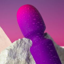 Comprar ROCKS- OFF - GLO- GIRL VIBRADOR WAND MINI MORADO al mejor precio - Envíos Discretos
