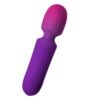 Comprar ROCKS- OFF - GLO- GIRL VIBRADOR WAND MINI MORADO al mejor precio - Envíos Discretos