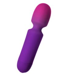 Comprar ROCKS- OFF - GLO- GIRL VIBRADOR WAND MINI MORADO al mejor precio - Envíos Discretos