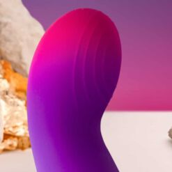 Comprar ROCKS- OFF - GLOW GIRL VIBE VIBRADOR G-SPOT DISCRETO MORADO al mejor precio - Envíos Discretos