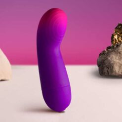 Comprar ROCKS- OFF - GLOW GIRL VIBE VIBRADOR G-SPOT DISCRETO MORADO al mejor precio - Envíos Discretos