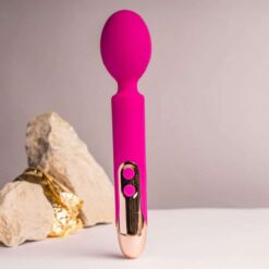 Comprar ROCKS- OFF - ORIEL VIBRADOR WAND FLEXIBLE FUCSIA al mejor precio - Envíos Discretos