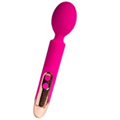 Comprar ROCKS- OFF - ORIEL VIBRADOR WAND FLEXIBLE FUCSIA al mejor precio - Envíos Discretos