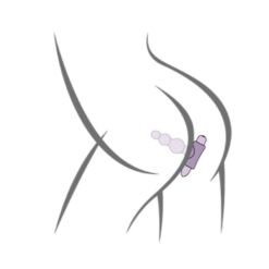 Comprar ROCKS- OFF - PETITE SENSATIONS BUBBLES PLUG ANAL VIBRADOR NEGRO al mejor precio - Envíos Discretos