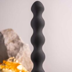 Comprar ROCKS- OFF - PETITE SENSATIONS PEARLS PLUG ANAL VIBRADOR NEGRO al mejor precio - Envíos Discretos