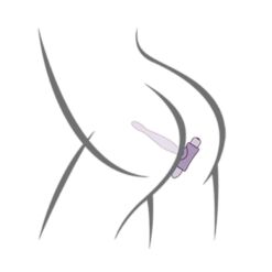 Comprar ROCKS- OFF - PETITE SENSATIONS TEAZER PLUG ANAL VIBRADOR MORADO al mejor precio - Envíos Discretos