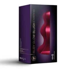 Comprar ROCKS- OFF - RUBY GLOW BLUSH VIBRADOR G-SPOT ROJO al mejor precio - Envíos Discretos