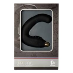 Comprar ROCKS-OFF - RUDE-BOY MASAJEADOR DEL PUNTO G MASCULINO 7 V NEGRO al mejor precio - Envíos Discretos