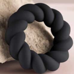 Comprar ROCKS- OFF - TWIST ANILLO MASTURBADOR SILICONA NEGRO al mejor precio - Envíos Discretos